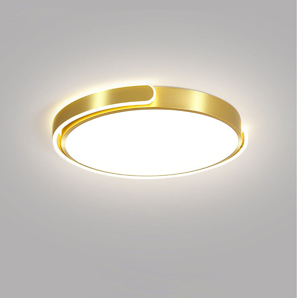 Lámpara de Techo LED Redonda Minimalista de Acrílico para Dormitorio 7