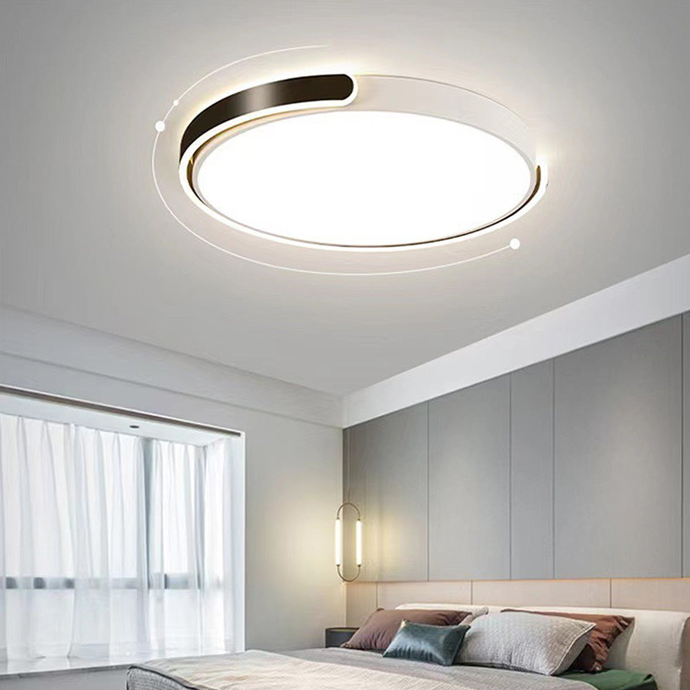 Lámpara de Techo LED Redonda Minimalista de Acrílico para Dormitorio 8