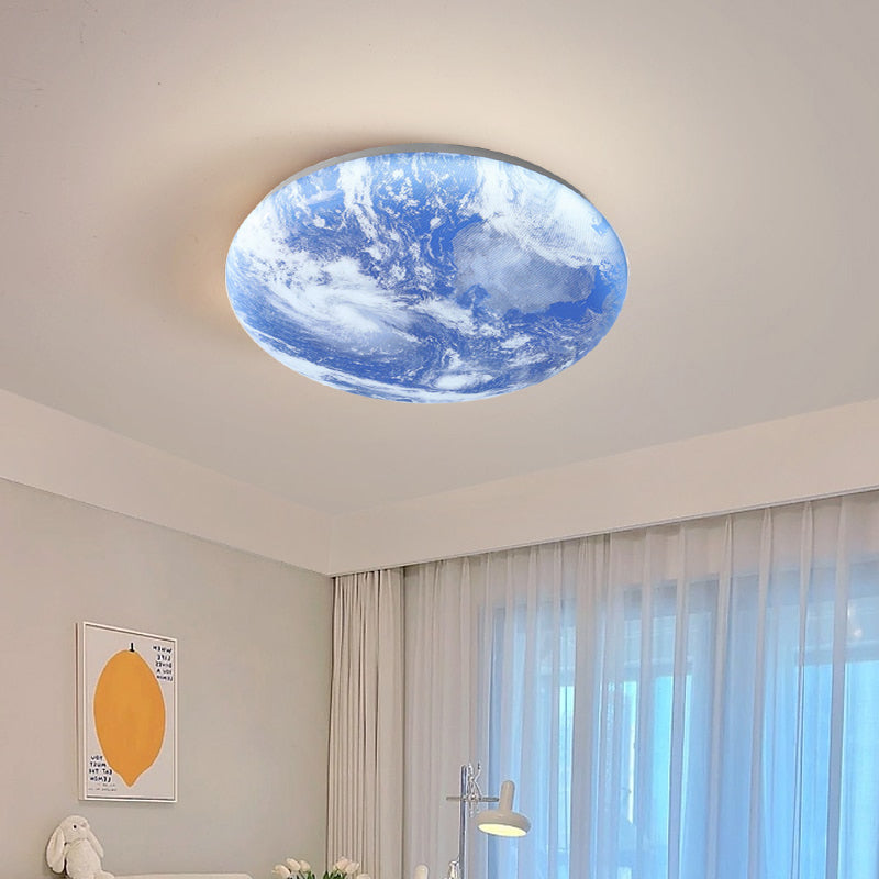 Lámpara de Techo LED Redonda Minimalista en Forma de Luna – Diseño Moderno y Acogedor 13