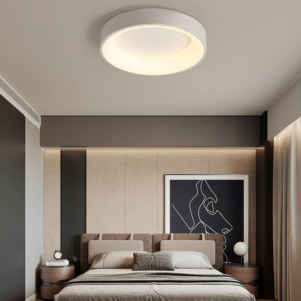 Lámpara de Techo LED Redonda Moderna para Sala de Estar – Iluminación Eficiente y Estilo Contemporáneo 0