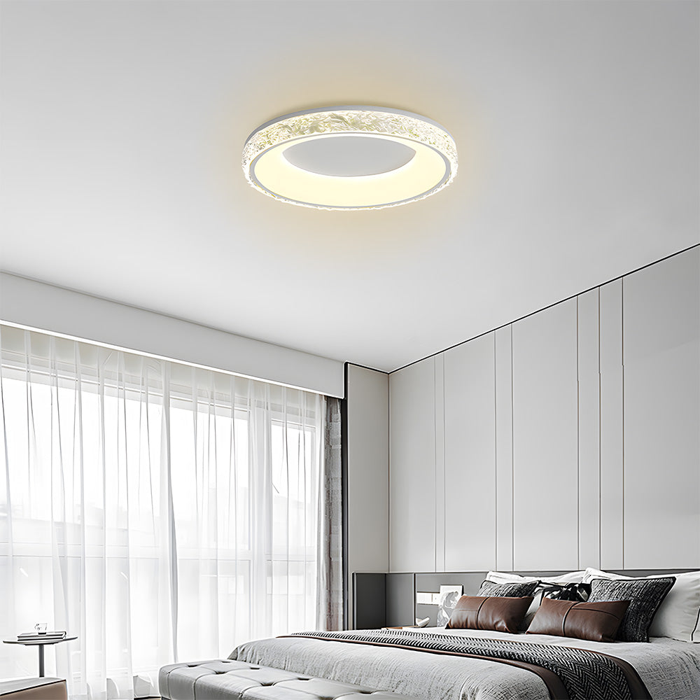 Lámpara de Techo LED Regulable Moderna de Hierro para Sala de Estar - Diseño Contemporáneo y Eficiencia Energética 4