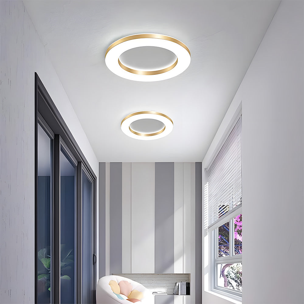 Lámpara de Techo LED Regulable de Hierro, Diseño Moderno para Sala de Estar, Iluminación Suave y Eficiente 0