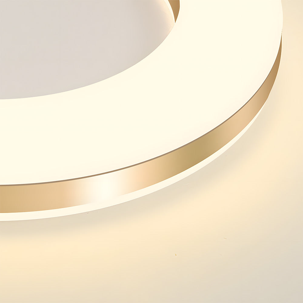 Lámpara de Techo LED Regulable de Hierro, Diseño Moderno para Sala de Estar, Iluminación Suave y Eficiente 8