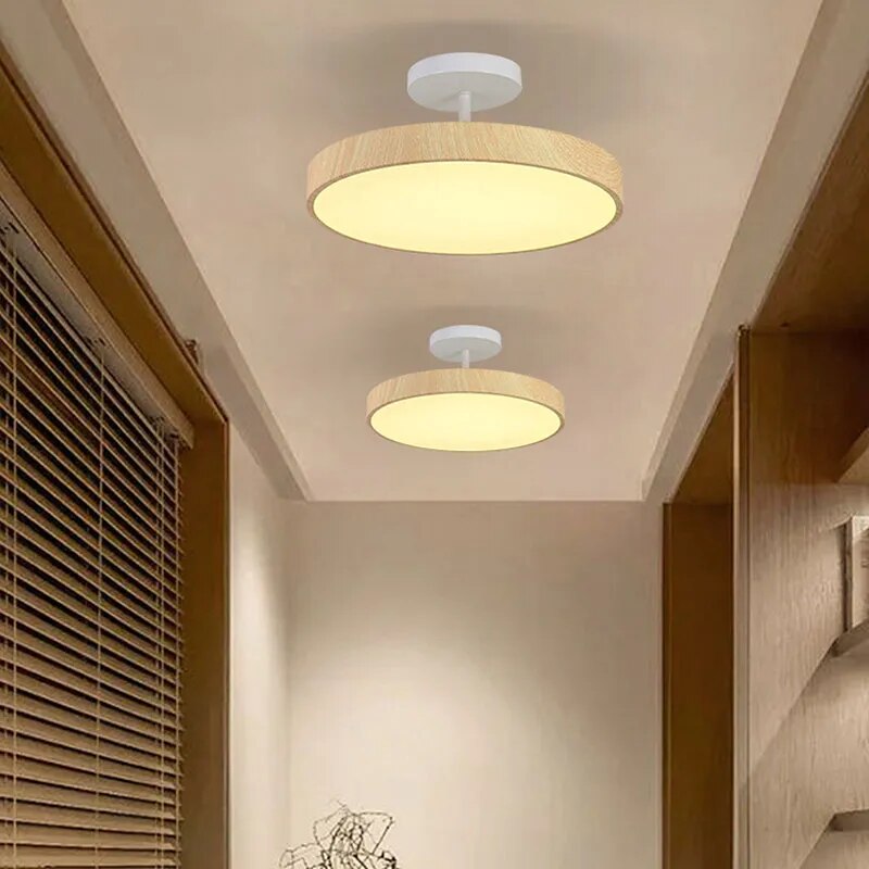 Lámpara de Techo LED Semi-Flush Moderna para Comedores y Salas, Iluminación Eficiente y Diseño Contemporáneo 10