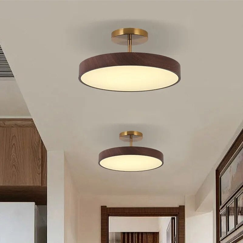 Lámpara de Techo LED Semi-Flush Moderna para Comedores y Salas, Iluminación Eficiente y Diseño Contemporáneo 4
