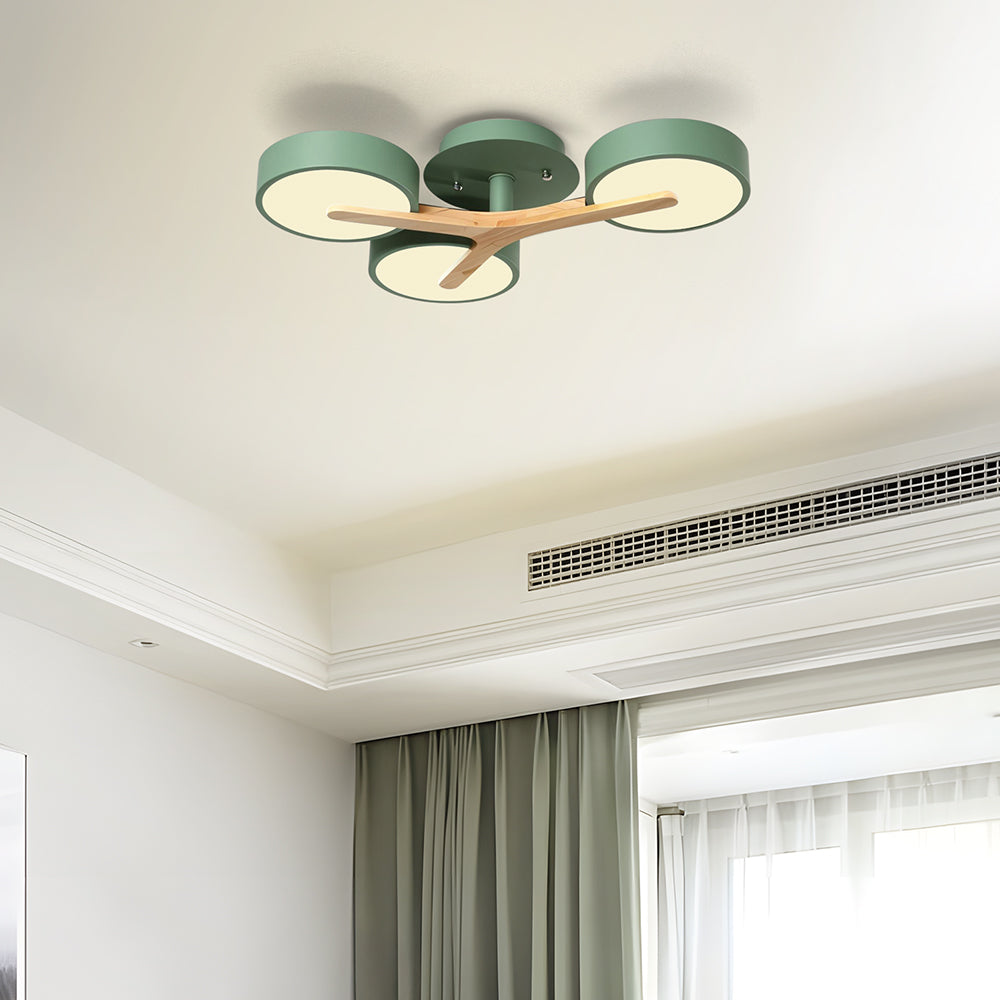 Lámpara de Techo LED de Acrílico Moderno y Elegante para Sala de Estar 19