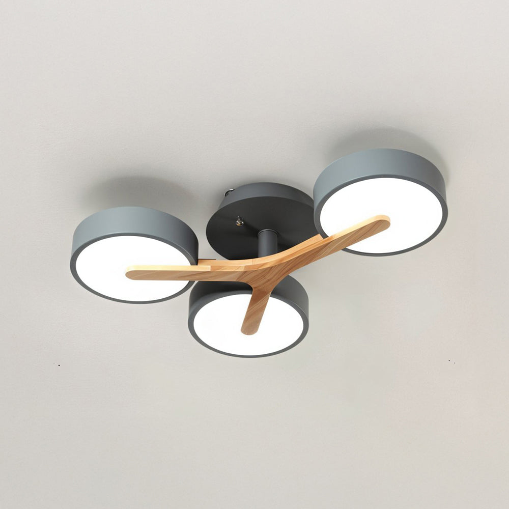 Lámpara de Techo LED de Acrílico Moderno y Elegante para Sala de Estar 3