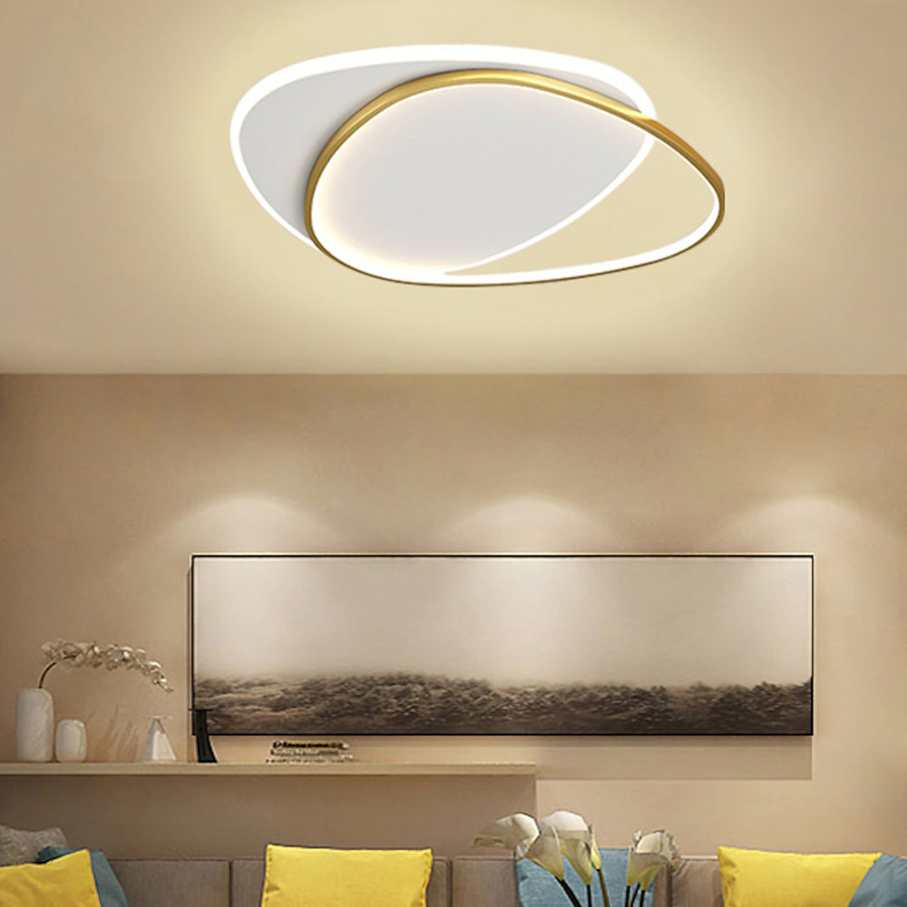 Lámpara de Techo LED de Hierro Estilo Contemporáneo para Sala de Estar – Iluminación Eficiente 11