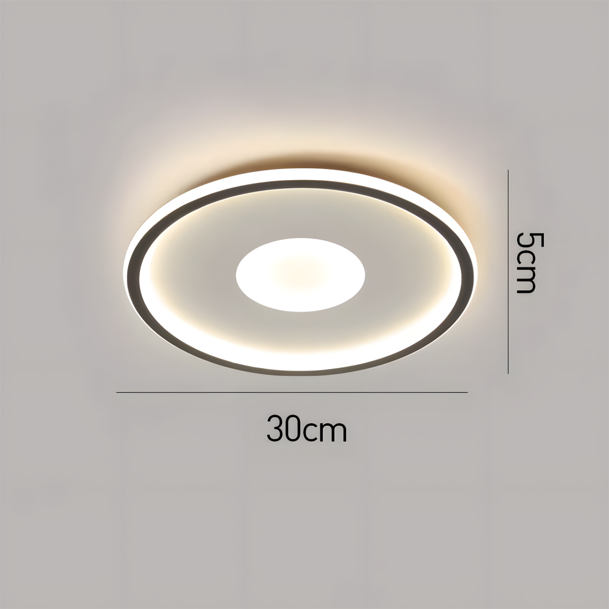 Lámpara de Techo LED de Hierro Minimalista para Sala de Estar – Diseño Elegante y Eficiente 5