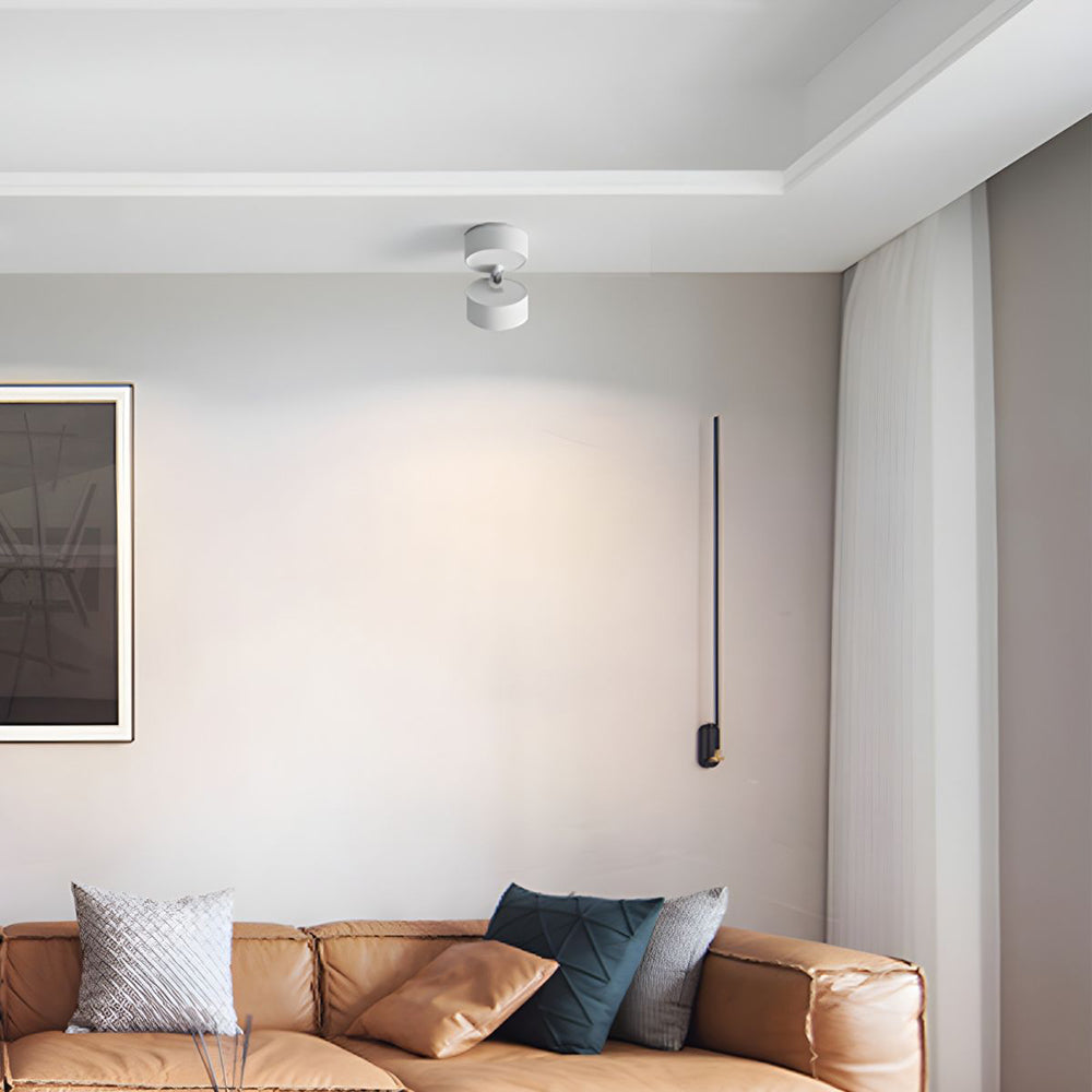 Lámpara de Techo Mini Ajustable de Superficie Moderna – Diseño Contemporáneo en Aluminio 3