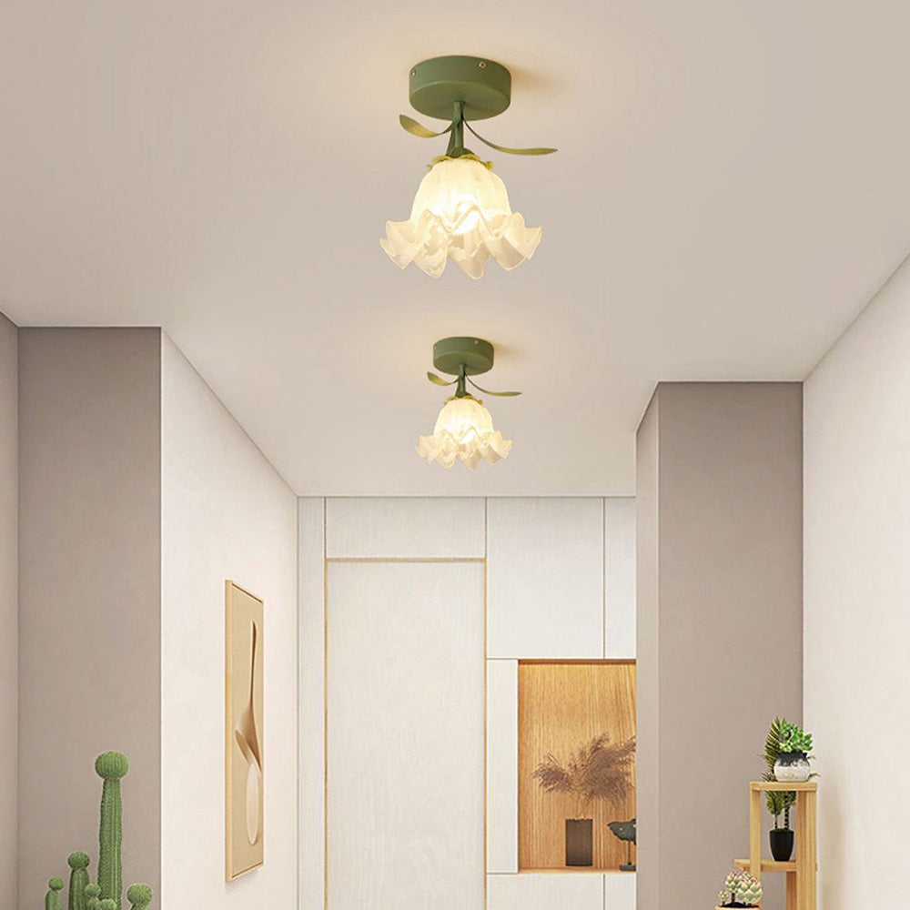 Lámpara de Techo Mini Artística en Forma de Flor – Diseño Colorido para Comedores y Salones 1