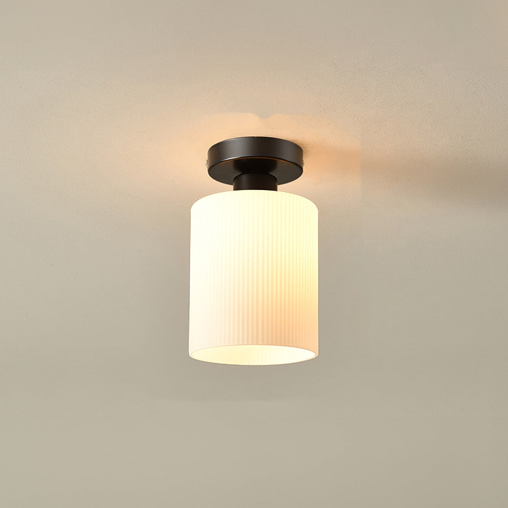 Lámpara de Techo Mini de Vidrio Dorada para Pasillo – Diseño Elegante y Sofisticado 2