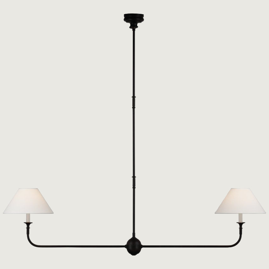 Lámpara de Techo Moderna Luella de Metal y Tela, Varios Tamaños, Compatible con Bombillas LED, Diseño Elegante para Interiores 11