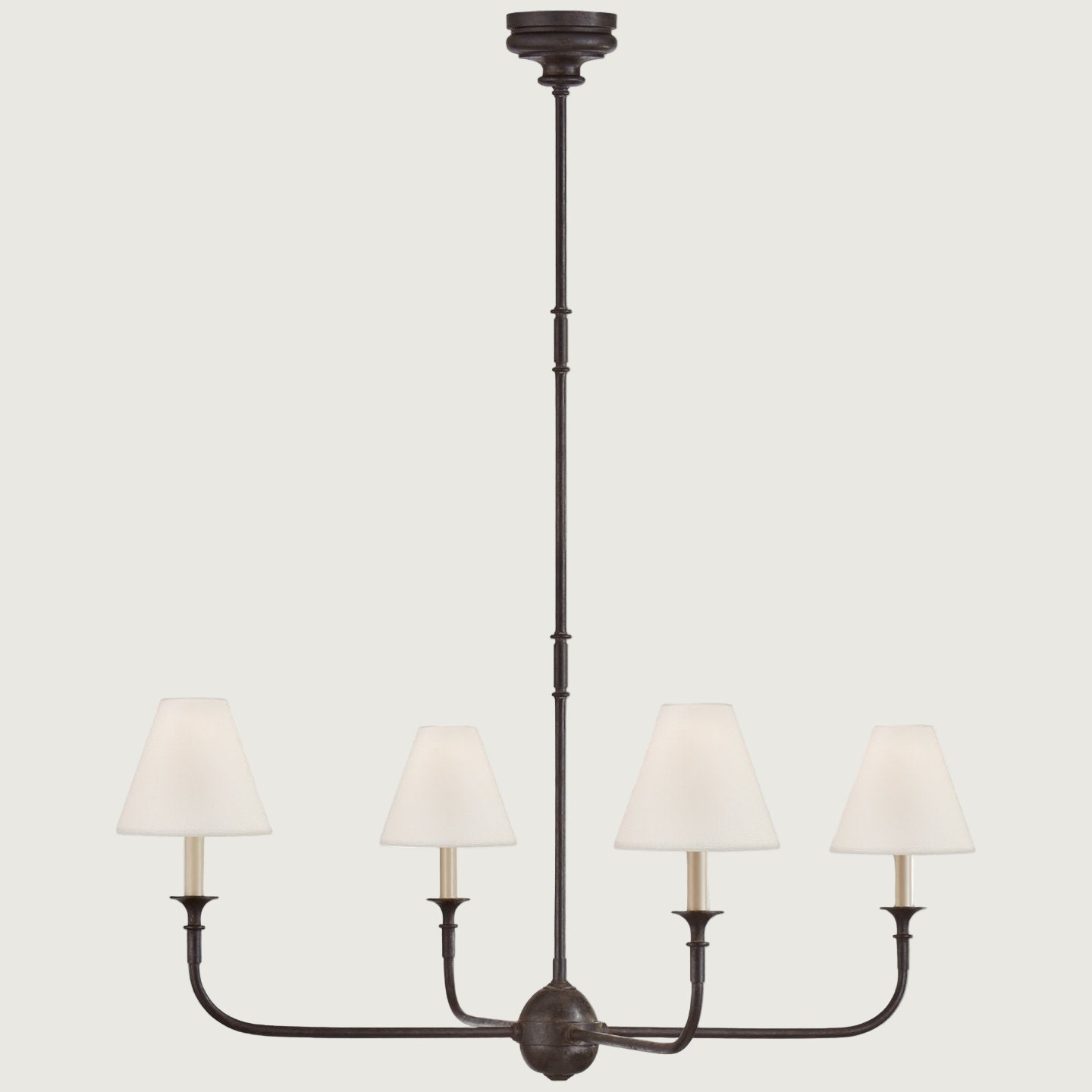 Lámpara de Techo Moderna Luella de Metal y Tela, Varios Tamaños, Compatible con Bombillas LED, Diseño Elegante para Interiores 13