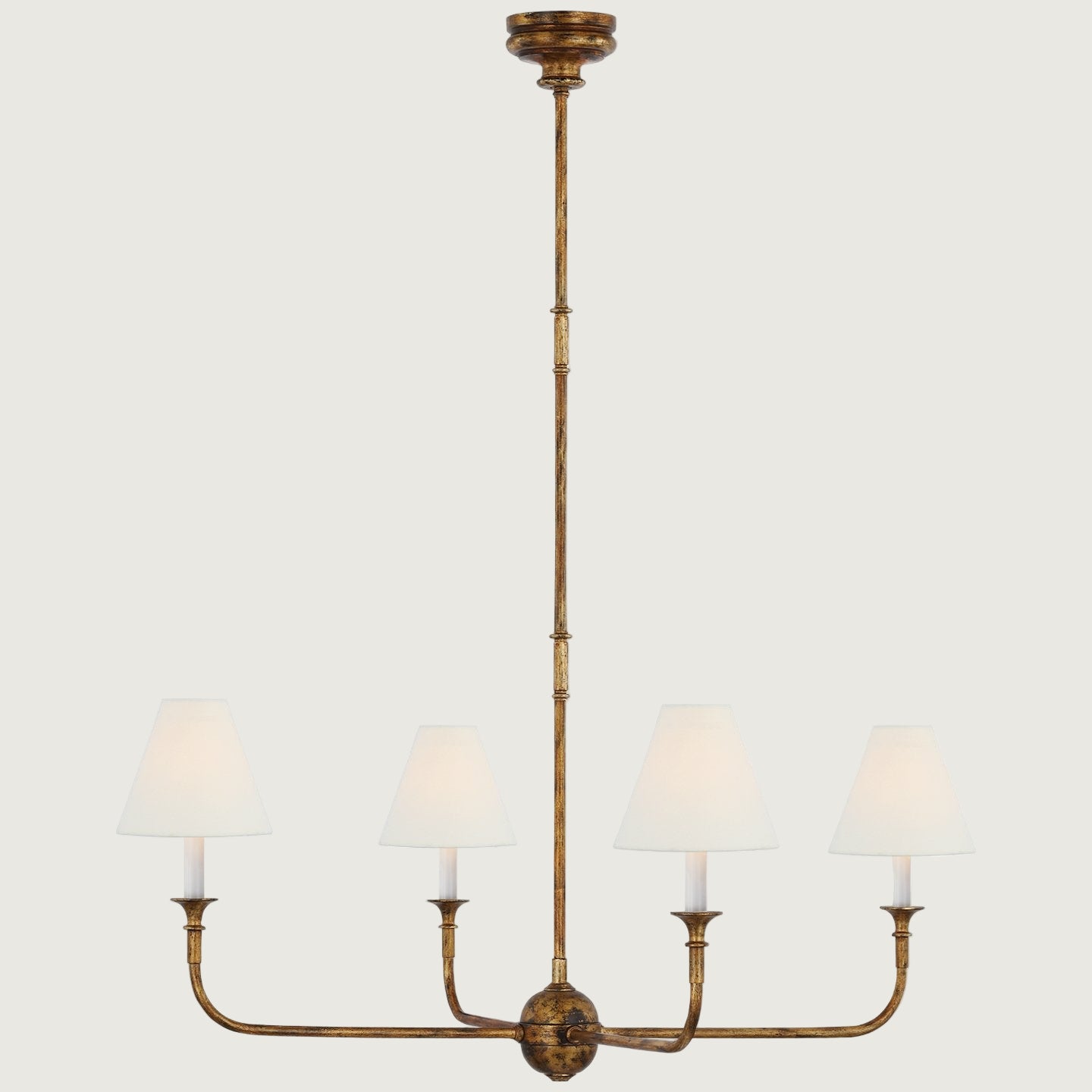Lámpara de Techo Moderna Luella de Metal y Tela, Varios Tamaños, Compatible con Bombillas LED, Diseño Elegante para Interiores 14