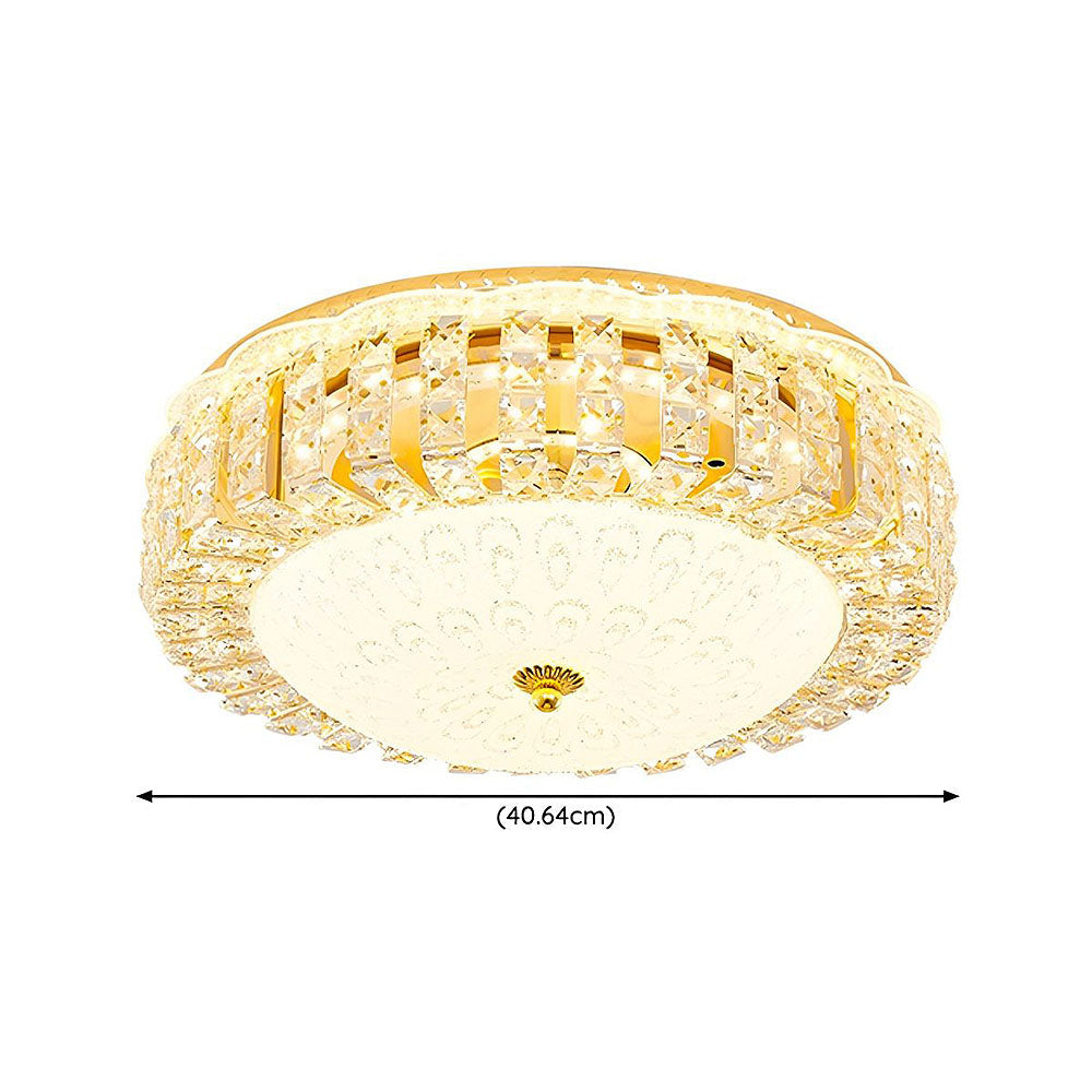 Lámpara de Techo Moderna de Cristal LED, Diseño Geométrico para Comedor y Sala de Estar, Eficiencia Energética y Fácil Instalación 5