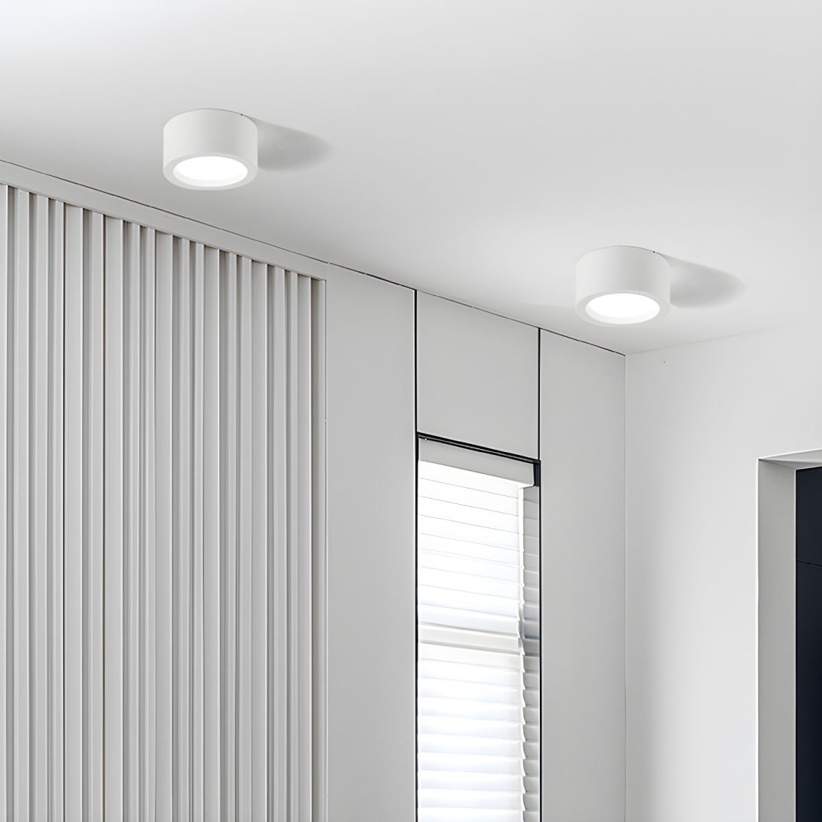 Lámpara de Techo Moderna de Hierro con Luz LED Integrada, Diseño Minimalista para Interiores 3