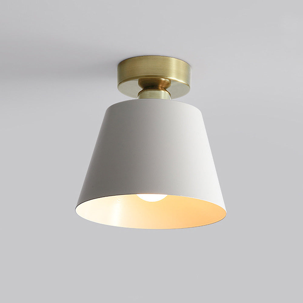 Lámpara de Techo Moderna de Hierro en Forma Cónica – Iluminación Elegante y Minimalista 6