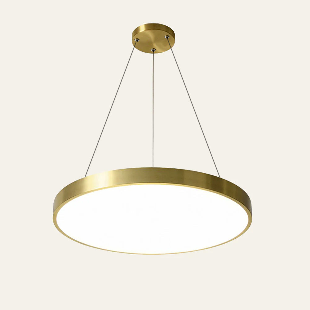 Lámpara de Techo Moderna de Metal Dorado para Dormitorio y Cocina – Iluminación Eficiente y Estilo Nórdico 0