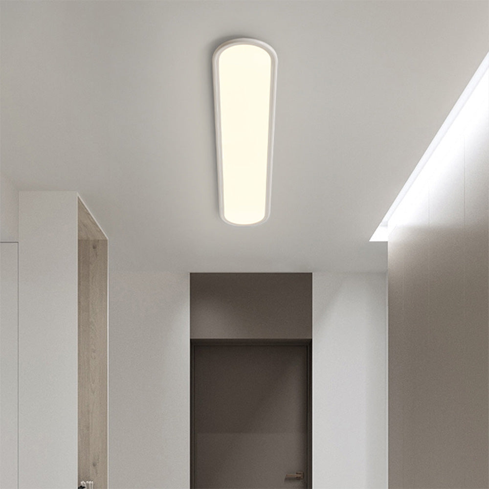 Lámpara de Techo Moderna para Pasillo, Diseño Minimalista de Metal y Acrílico 2