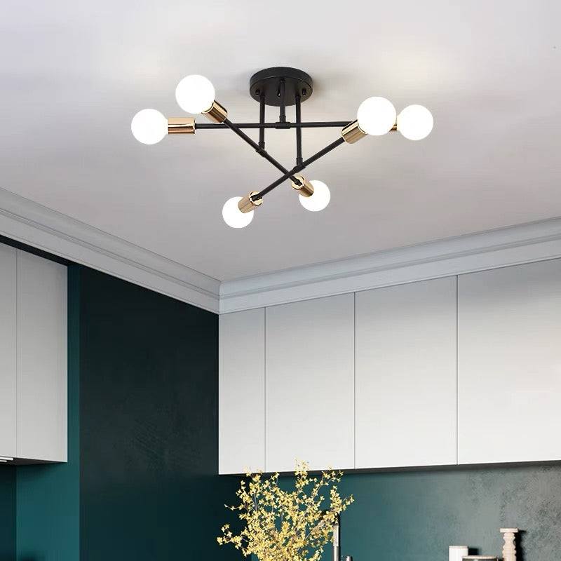 Lámpara de Techo Moderna y Sencilla para Sala de Estar – Iluminación Minimalista 7