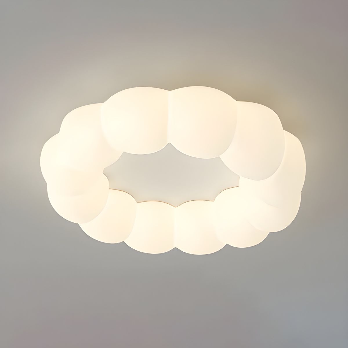 Lámpara de Techo Nube Creativa en Blanco – Diseño Moderno y Juguetón para Hogar 3