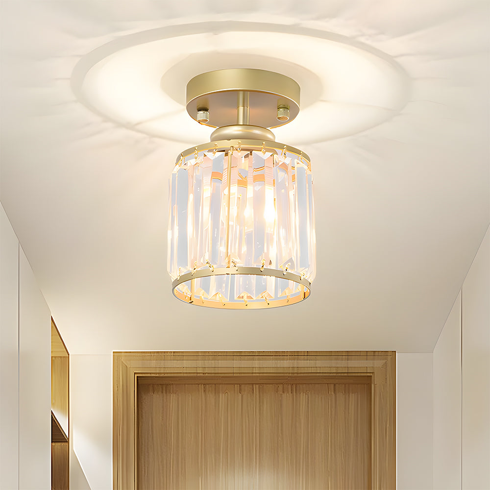 Lámpara de Techo Semi Flush Moderna de Cristal para Pasillo – Diseño Elegante y Contemporáneo 2
