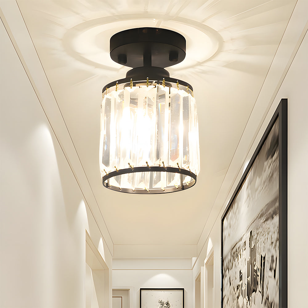 Lámpara de Techo Semi Flush Moderna de Cristal para Pasillo – Diseño Elegante y Contemporáneo 9