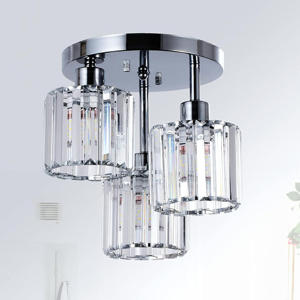 Lámpara de Techo Semifluida Moderna de Cristal para Dormitorio – Diseño Elegante y Sofisticado 9