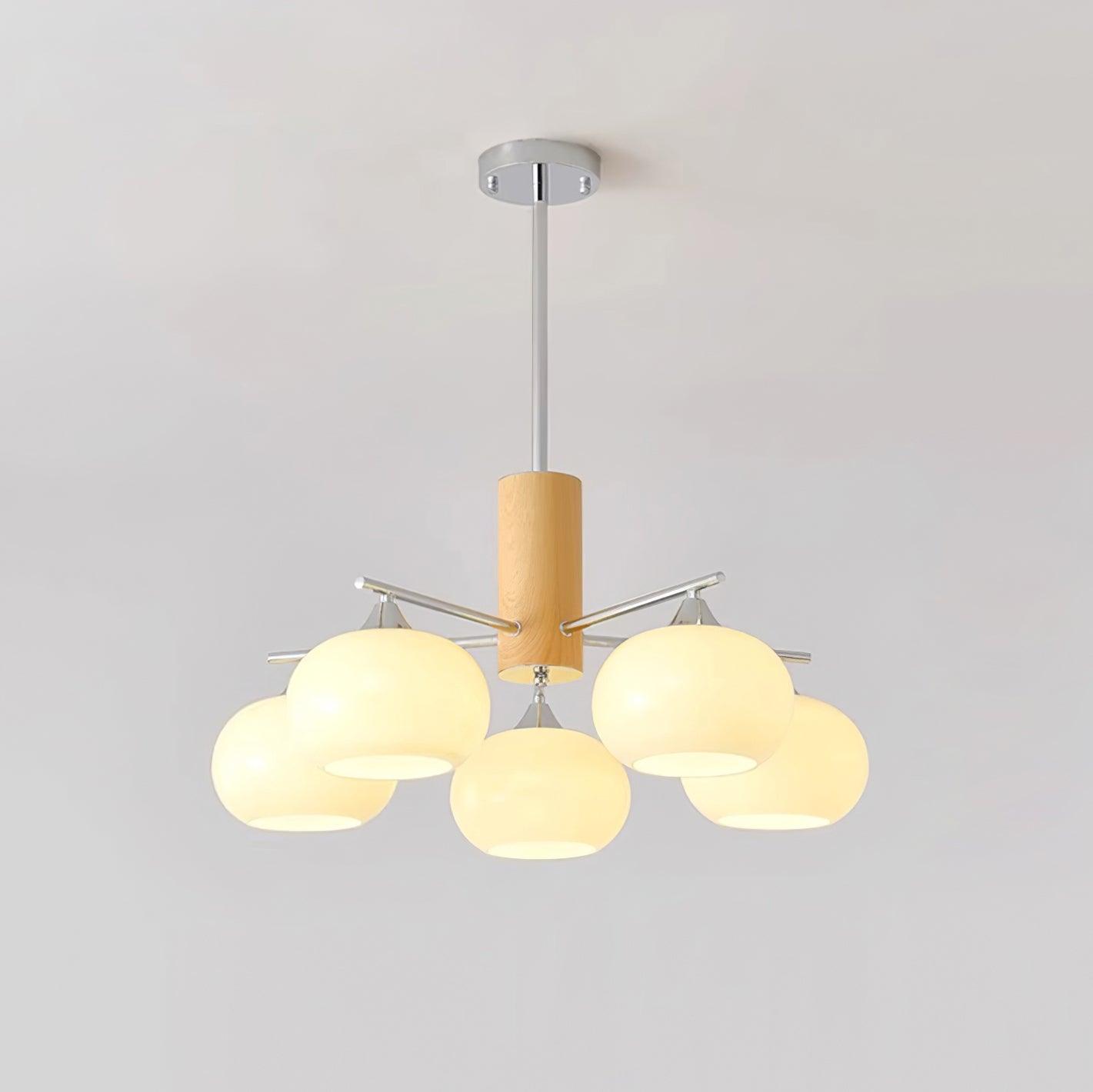Lámpara de Techo de Cristal Gino con Diseño Escandinavo y Moderno – Disponible en Varias Tamaños 10