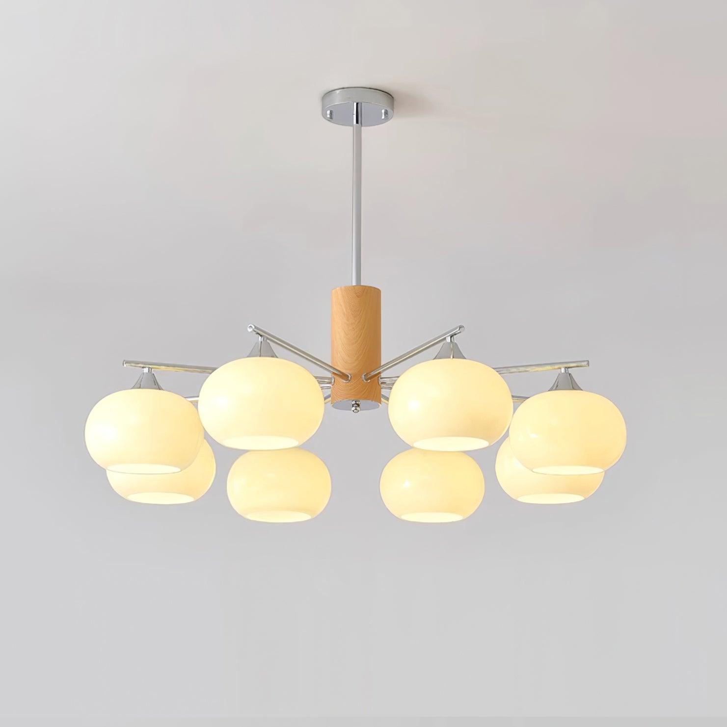 Lámpara de Techo de Cristal Gino con Diseño Escandinavo y Moderno – Disponible en Varias Tamaños 12