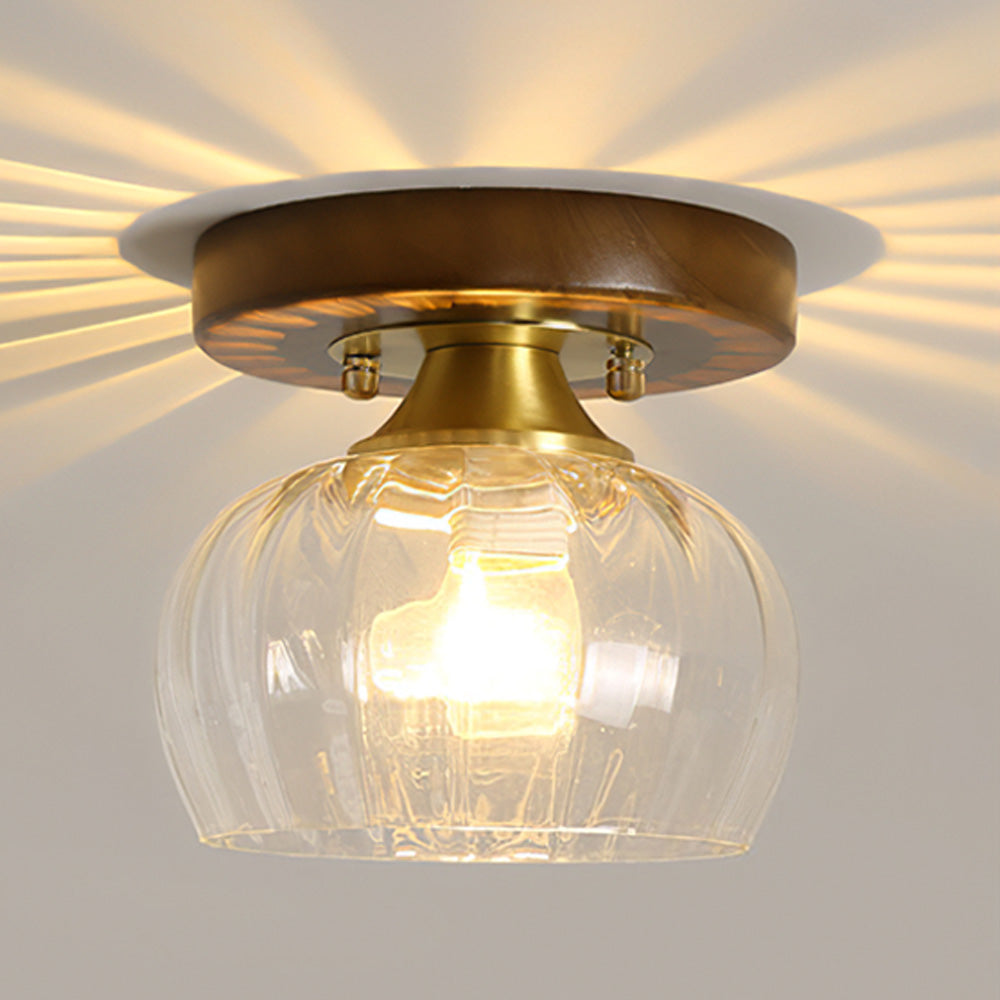 Lámpara de Techo de Vidrio Contemporánea para Sala de Estar – Diseño Elegante y Funcional 2