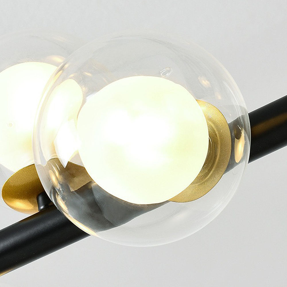 Lámpara de Techo de Vidrio Nórdica para Cocina - Diseño Minimalista con 6/8/10 Luces 7