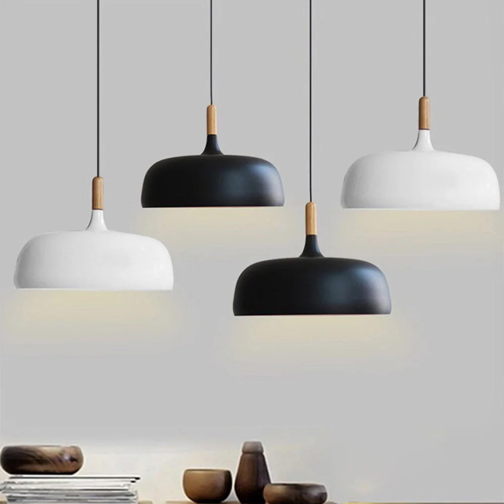 Lámparas Colgantes Modernas de Diseño Minimalista en Colores Vivos 1