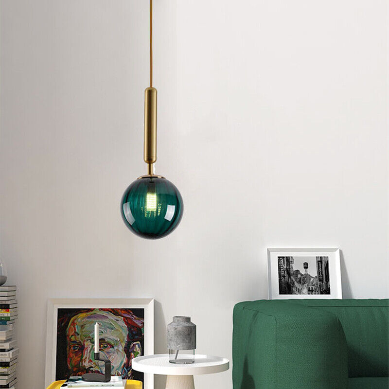 Lámparas Colgantes de Vidrio Colorido para Cocina – Diseño Moderno y Estilo Vibrante 12