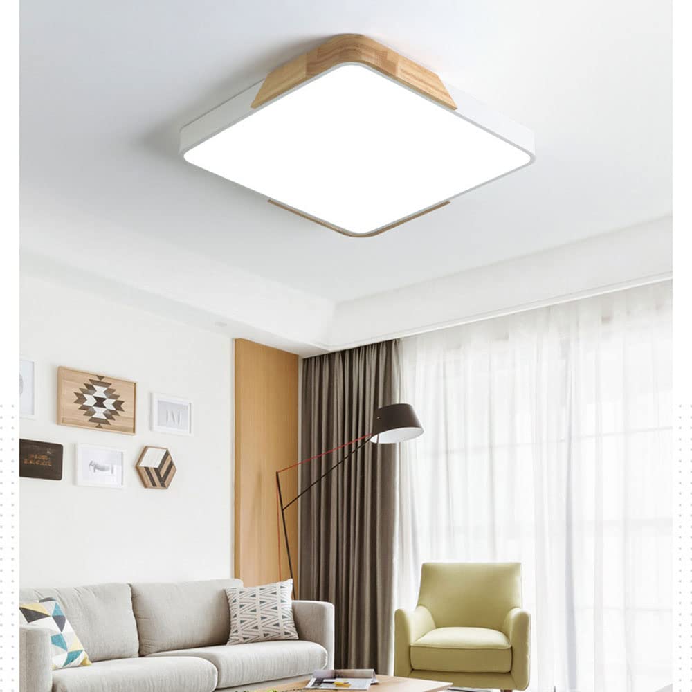 Lámparas de Techo Cuadradas Coloridas y Minimalistas – Iluminación LED para Hogar 0