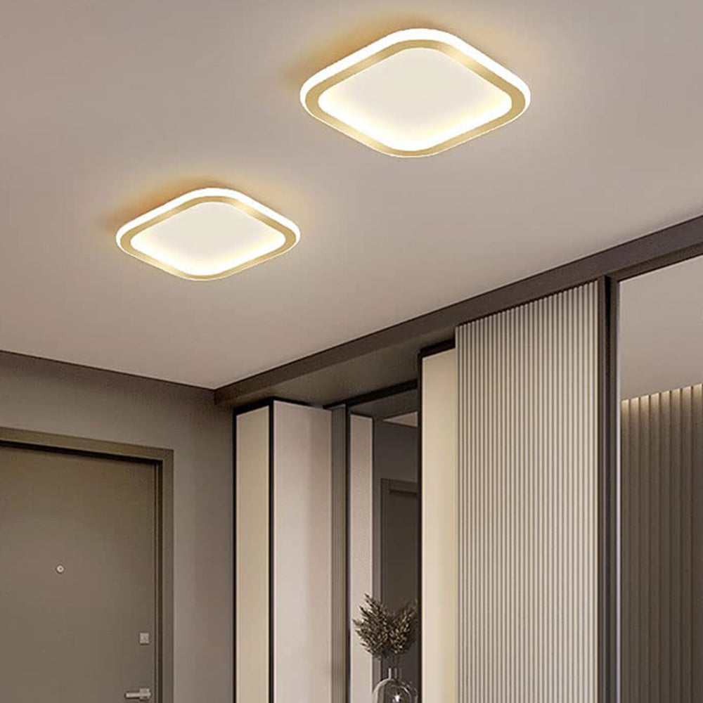 Lámparas de Techo LED Modernas de Hierro para Dormitorio – Iluminación Eficiente y Estilo Contemporáneo 12