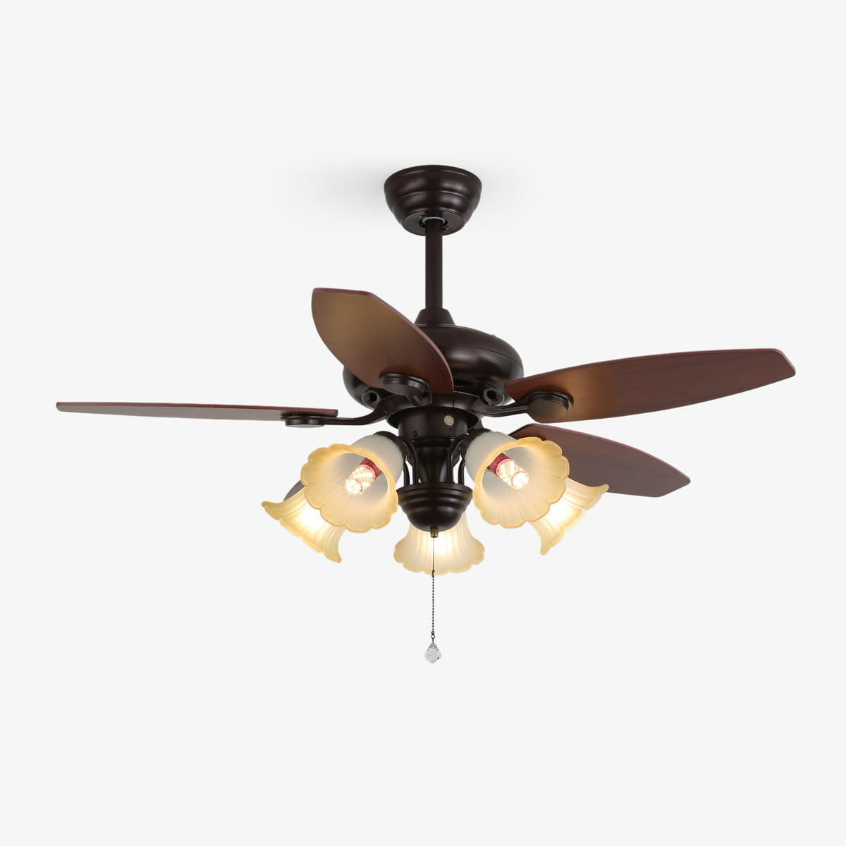 Ventilador de techo con luz Ambela – vista principal
