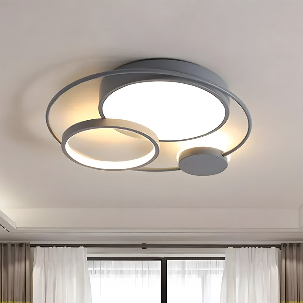 Luz de Techo LED Circular de Diseño Minimalista para Dormitorio – Eficiente y Estilosa 11