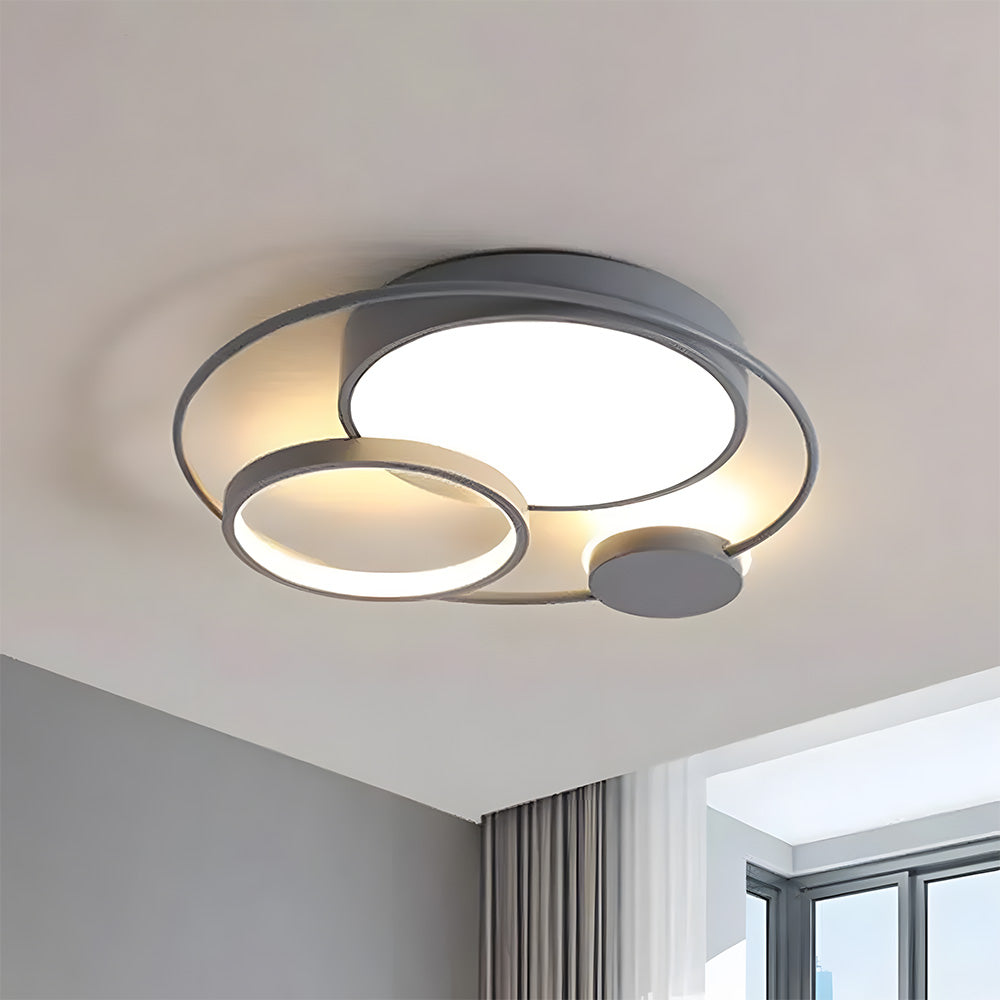 Luz de Techo LED Circular de Diseño Minimalista para Dormitorio – Eficiente y Estilosa 13