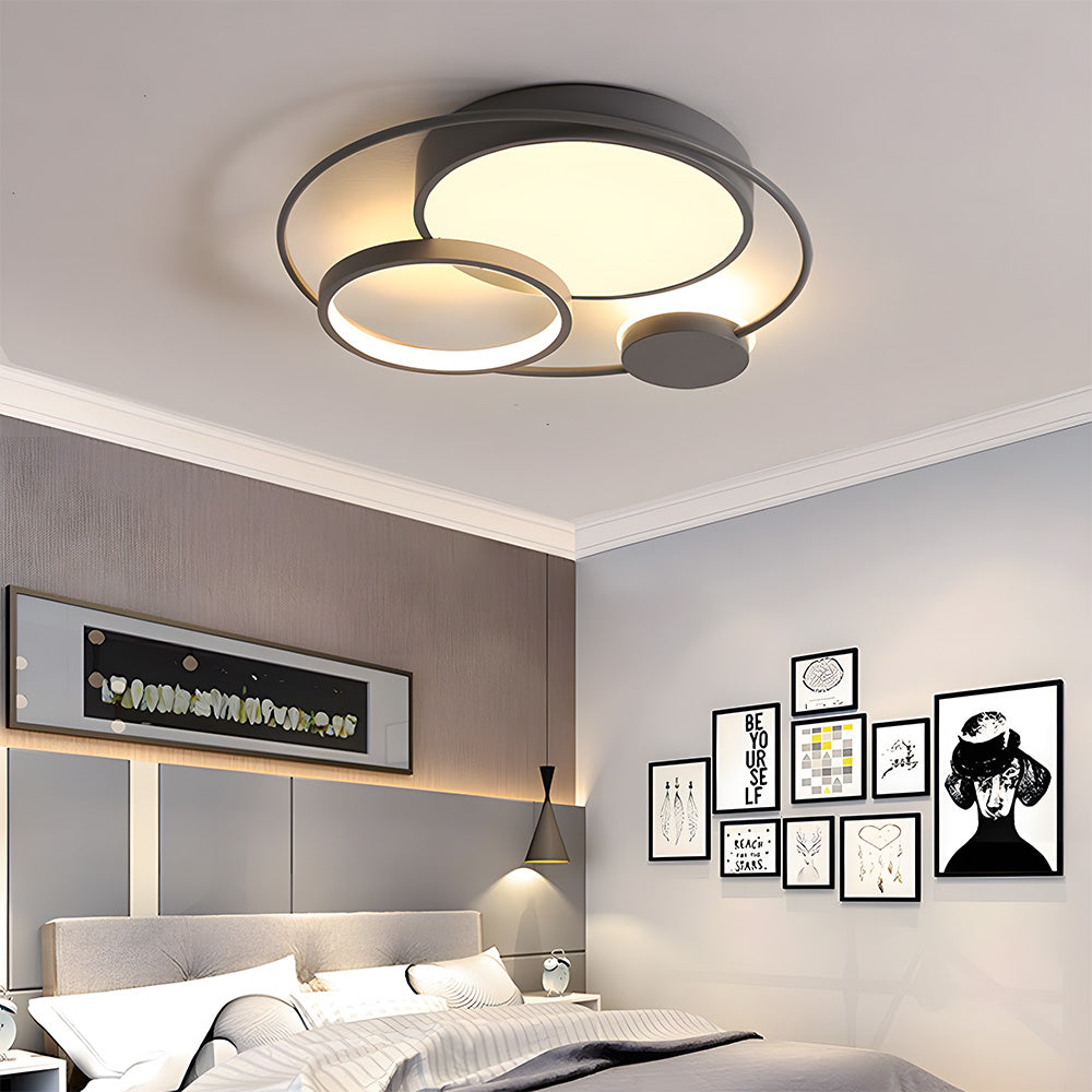 Luz de Techo LED Circular de Diseño Minimalista para Dormitorio – Eficiente y Estilosa 14