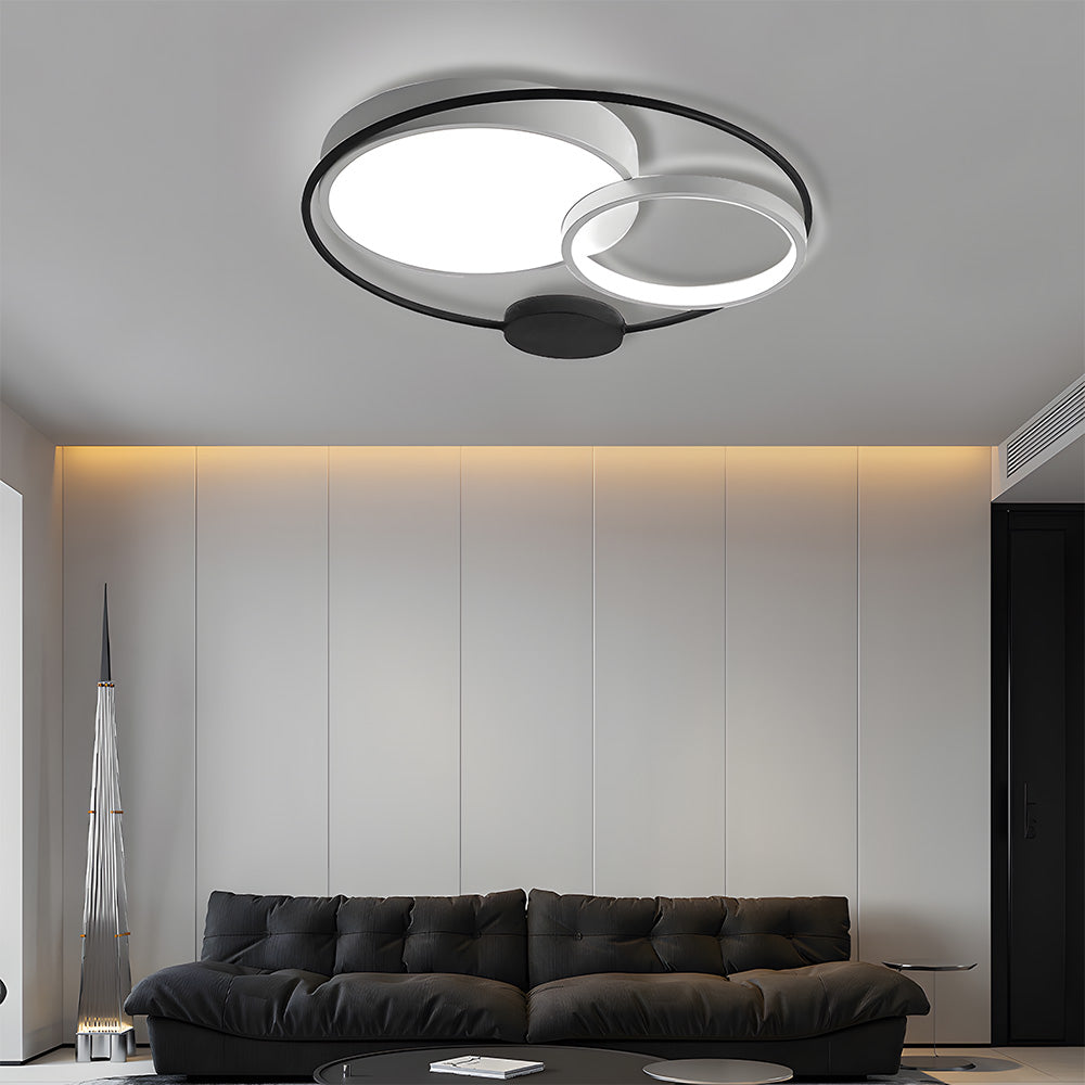 Luz de Techo LED Circular de Diseño Minimalista para Dormitorio – Eficiente y Estilosa 3