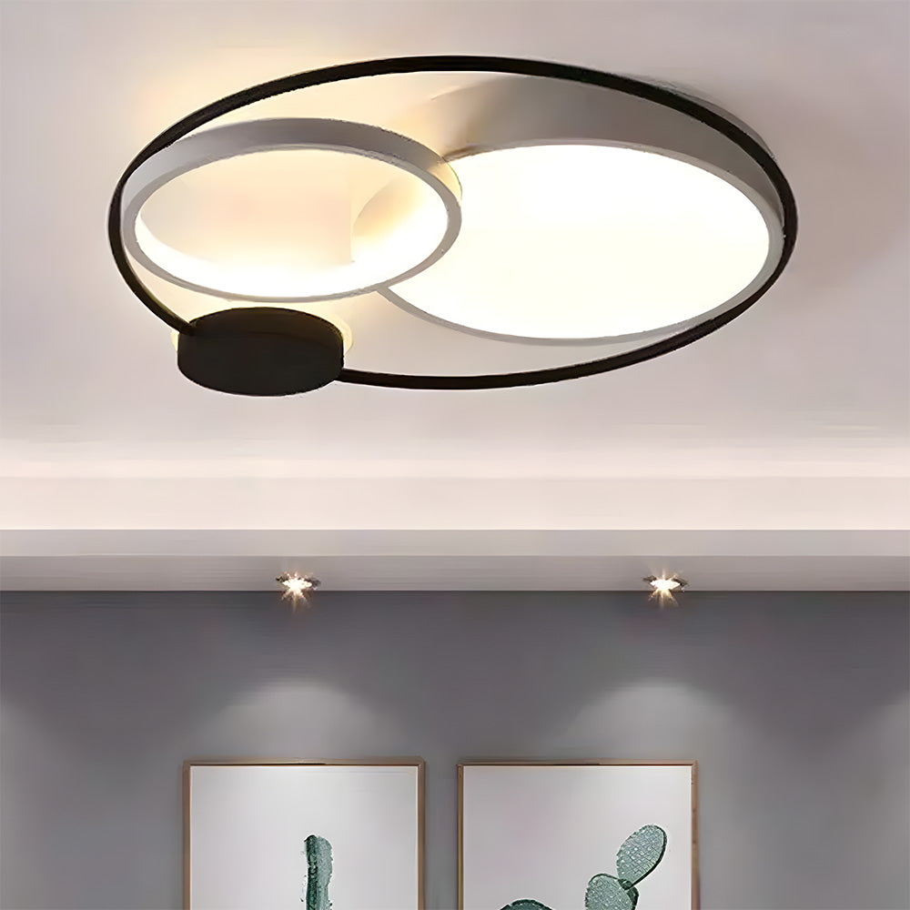 Luz de Techo LED Circular de Diseño Minimalista para Dormitorio – Eficiente y Estilosa 5
