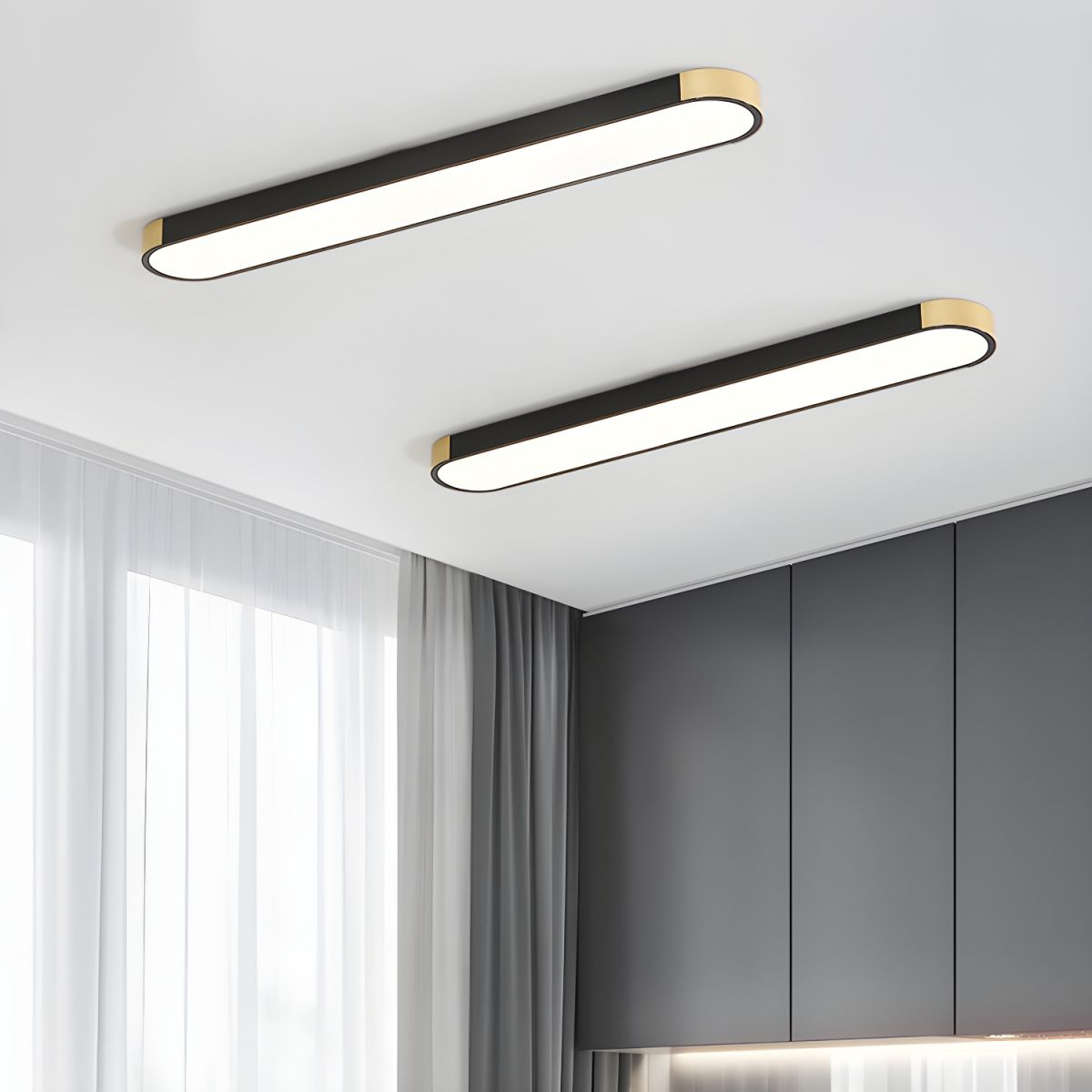 Luz de Techo LED Moderna de Hierro para Sala de Estar – Diseño Chic y Eficiente 6