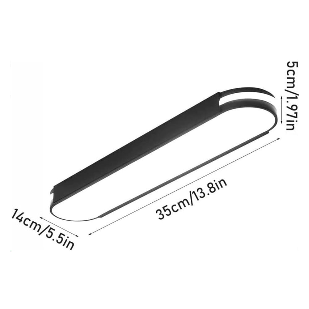 Luz de Techo LED de Acrílico Industrial para Sala de Estar – Diseño Minimalista y Eficiencia Energética 6