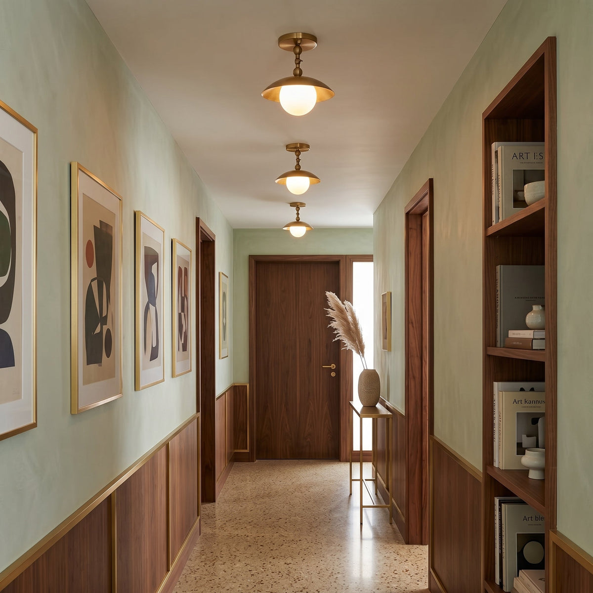 Plafón de techo Eburna en un recibidor elegante – imagen 18