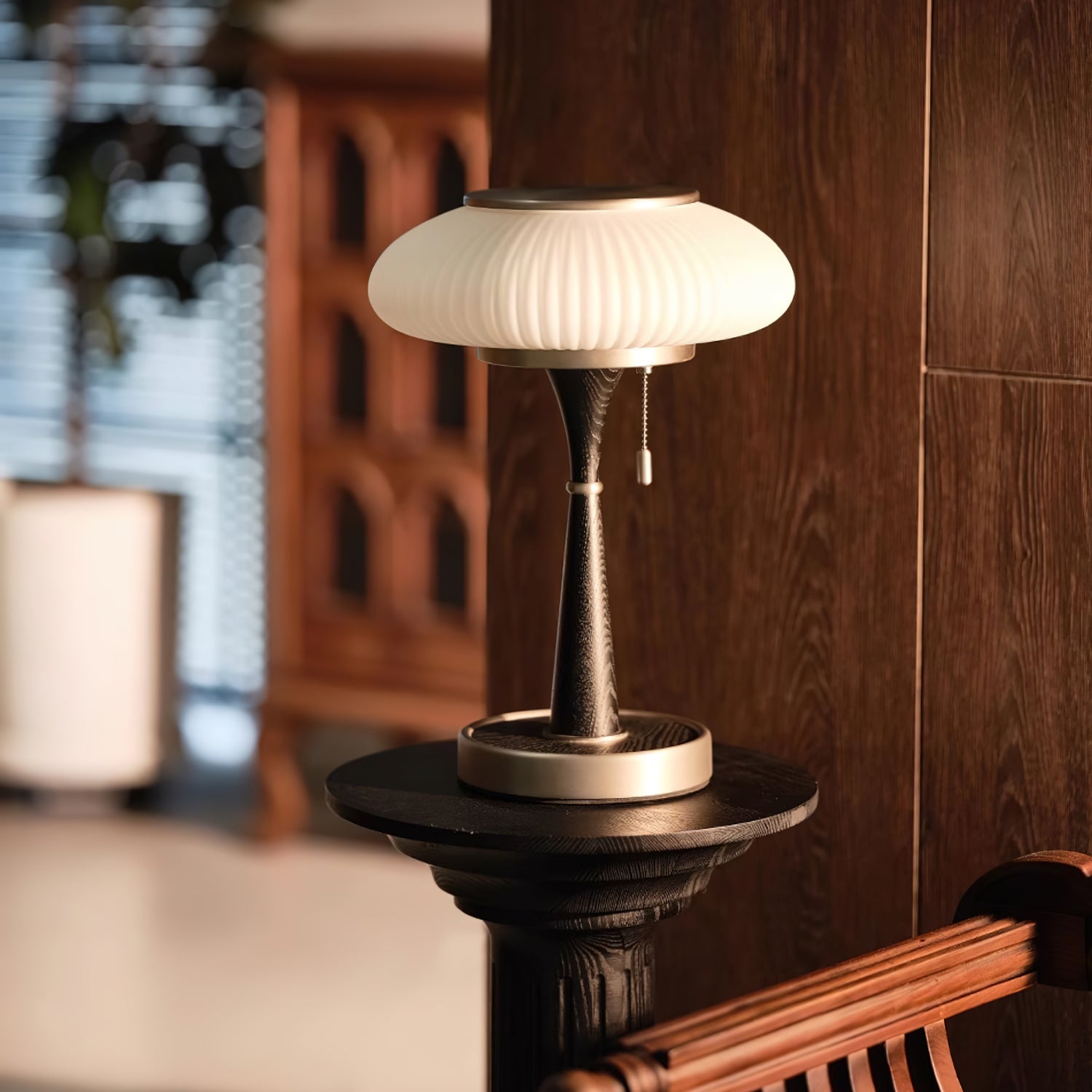 FungiLuz - Lámpara de Mesa con Diseño Natural y Sofisticado