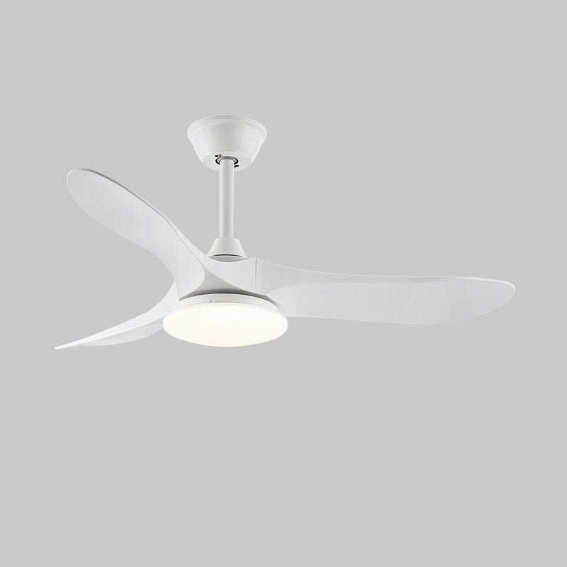 Ventilador de techo con luz Tilara en un salón natural – imagen 18