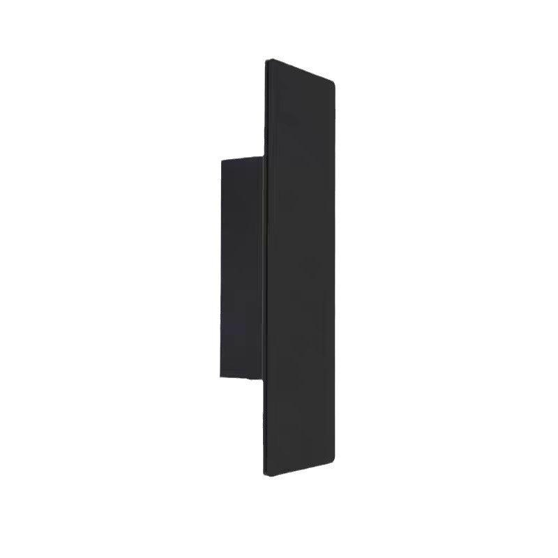 Aplique de pared exterior Ulinda – negro vista lateral