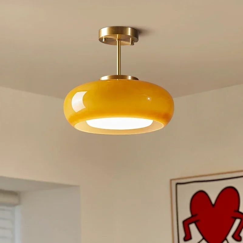Vidralis - Lámpara Colgante de Vidrio y LED